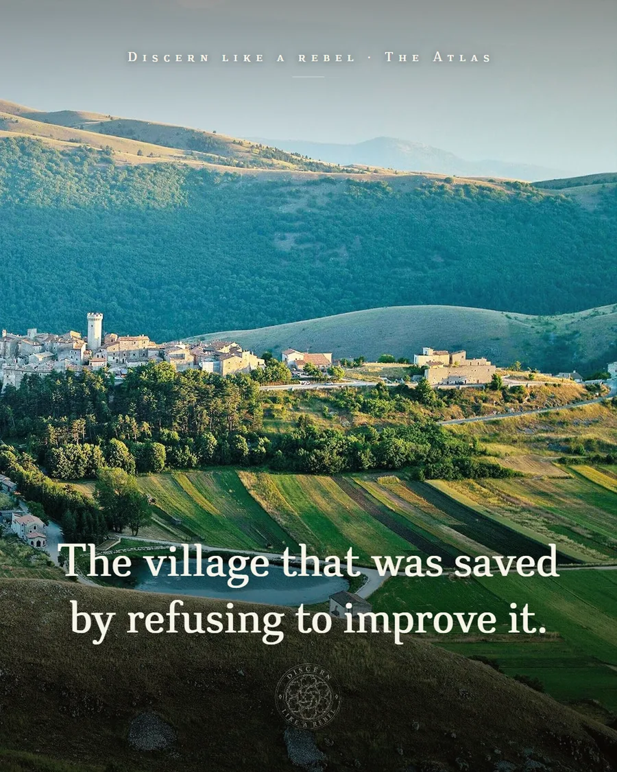 Sextantio Instagram cover: The village that was saved by refusing to improve it