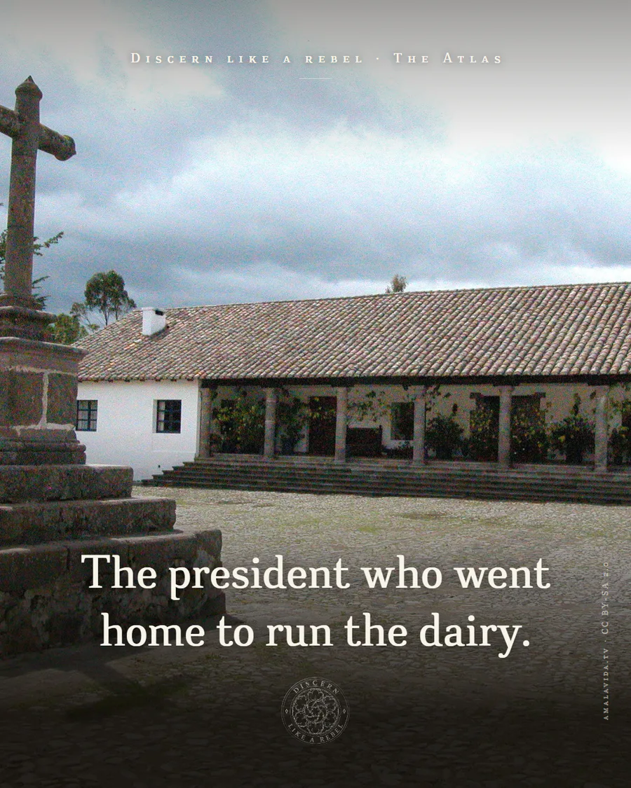 Hacienda Zuleta Instagram cover: The president who went home to run the dairy